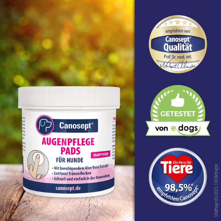Canosept Augenpflege-Pads für Hunde